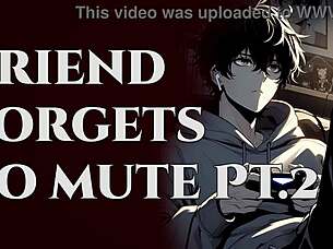 Gaming duo forgets to mute their erotic moans! 🔥😩💦