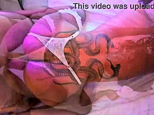 all white new years slut takes thick cocks in pussy