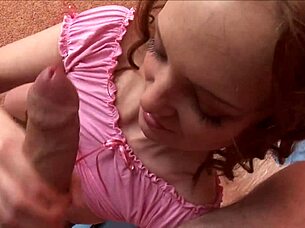 redhead ekaterina usova craves hard cock deep
