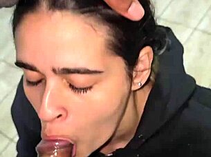 Lusty Sailor Wife Sucks Cock to Last Cum Drop!