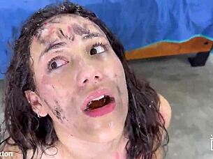 Anny Houston's puking piss-drenched anal fisting nightmare