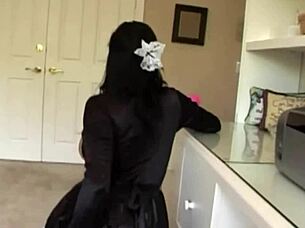 thick latina maid alexis amore takes boss's fat cock doggystyle