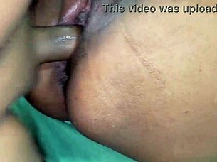 tight desi bhabhi takes huge cock in anal creampie pounding