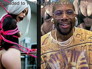 beautiful tight teen ass drools in bondage while fucked doggystyle!