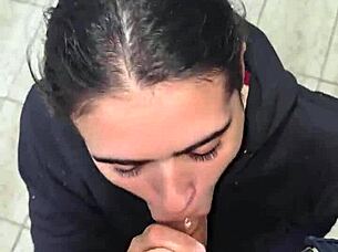 Lusty Sailor Wife Sucks Cock to Last Cum Drop!