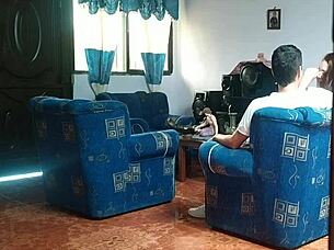 amateur big tits mexican babe bends over for hidden cam creampie doggystyle