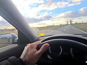 Green-eyed German teen swallows stranger's car load?