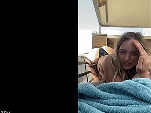 Blonde Young Gringa Rocks Revealing Bikini!