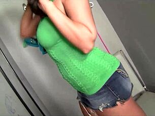 kelly divine craves mouthful cum at gloryhole