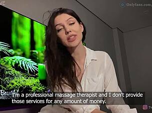 russian masseuse tricked into creampie by cunning client