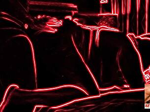 Thick Black Girlfriend Bent Over for Monster BBC Doggystyle Pounding!