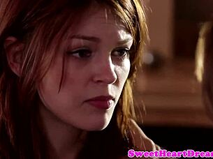 Redhead Teen Fingered Rimmed By Horny Dyke