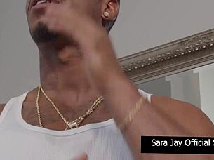 Sara Jay Bounces Yoga Tight Pussy On Huge Monster Cock Mazee