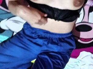 latina big tits caught on video call shaking ass for stepsis boyfriend real homemade