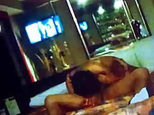 does this hot ex-wife suck cock and devour balls deep in the motel?