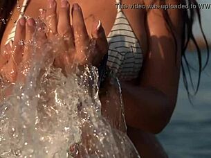 Wow, Sexy Surf Models Bounce in Slo-Mo Outdoor Bliss at 1000fps!