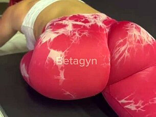 hey cute latina with big natural tits fucking trainer first time