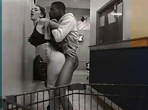 James surprises gf adaline star's mouth with cock 😲👅 reality kings sofa fuck!