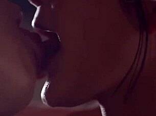 shaved japanese pussy glistens smooth and hairless up close