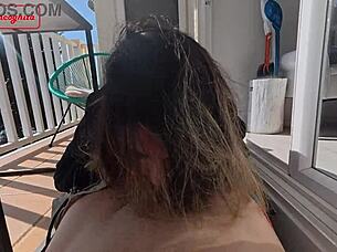 Pounding public blowjob by the sea trailer