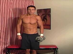 hey neighbor watch this 18yo fitness babe strip during intense gym workout