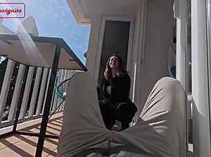 Pounding public blowjob by the sea trailer