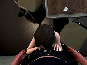 Porn Star Fucked Hard by Cop in 3D Hentai Orgy