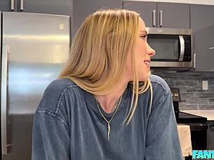 Khloe Kapri's Hot Blonde Girlfriend Ass Pounded POV