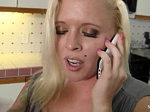 Nympho Blonde Wife Seduces for Cheating Big Cock Fuck