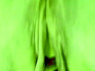 She-Hulk Homemade Halloween: Big Green Ass and Pussy Cosplay