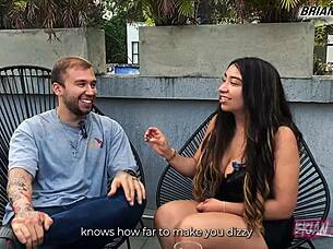 mexican pornstar verito aguass spicy interview turns into juicy pussy riding wet fetish with brian evansx