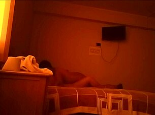 submissive wife handcuffed and spit-roasted by old lover