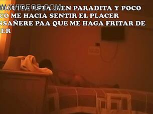 submissive wife handcuffed and spit-roasted by old lover