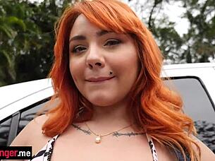 Damn, CURVY LATINA TEEN Begs for ROUGH ANAL Pounding by WHITE BIG COCK Partner!