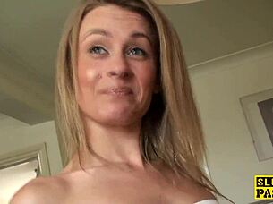 British 18yo Gulps Maledom Cum on Birthday