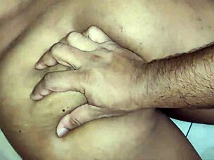 oh god this horny desi girl's ass gets played so rough on the bed