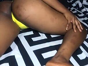 that slut's huge tits and clean pussy begged for rough pounding