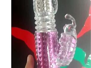 Rabbit Vibrator Thrusts Wild Ecstasy!