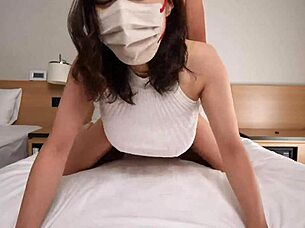 mature big tits asian milf fucked hard from back creampied multiple times 🔥💦