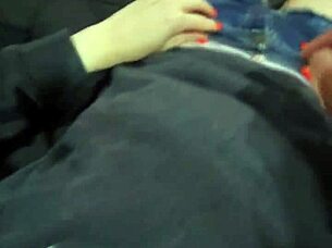Wife's Pussy Overflowing with His Massive Creampie Load