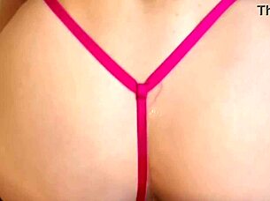 wifey begs for huge cock doggystyle cum-covered pounding