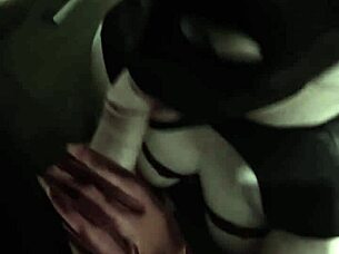 HAPPY HALLOWEEN HORROR WITH DEEPTHROAT AND ANAL CREAMPIE