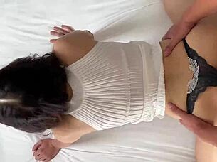 mature big tits asian milf fucked hard from back creampied multiple times 🔥💦