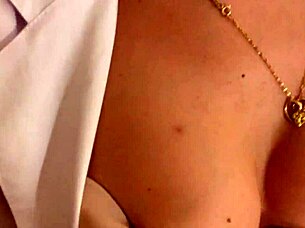 sexy latex nurse teases patient with gloves and cowgirl ride