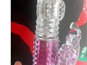 Rabbit Vibrator Thrusts Wild Ecstasy!