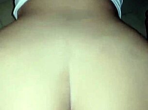ella's perfect ass toyed by my cock for anal bliss