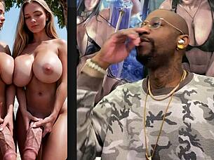 Skinny Transgender Cock Damsel Chained And Sucked By Ebony Babe With Anal Beads