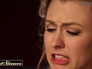 donnie rock seduces alexa grace with candles and deep thrusts