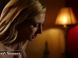donnie rock seduces alexa grace with candles and deep thrusts