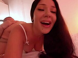 lola bratz speaks finnish then sucks cock wildly